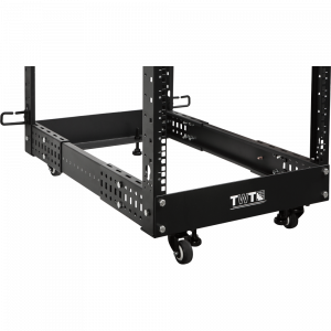 Стойка двухрамная облегченная, с регулируемой глубиной (560-1020 мм), черная